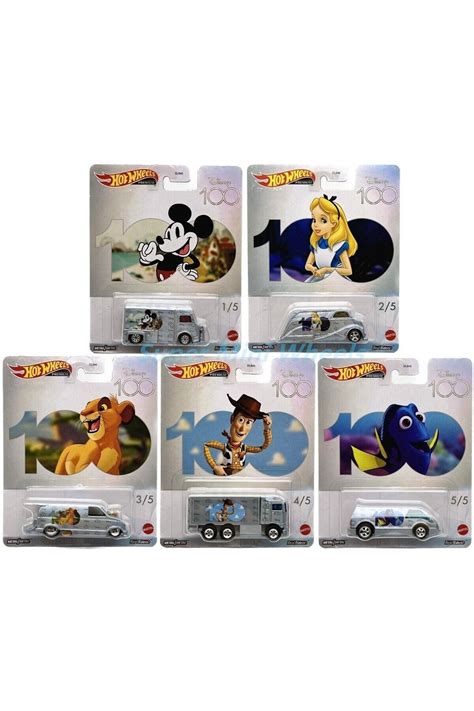 HOT WHEELS Premium Pop Culture Disney 100 Yıl Seti DLB45 Fiyatı Yorumları
