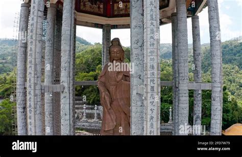 Kuan Yin Goddess Of Mercy Statue Located In Kek Lok Si Buddhist Temple