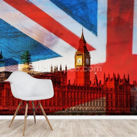 Mural Union Jack Wallsauce Es