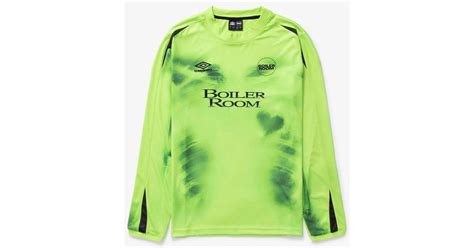 Boiler Room Goalkeeper Jersey X Umbro In Green For Men Lyst