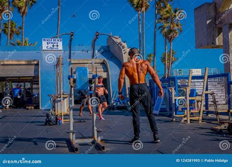 Los Angeles California Usa June 15 2018 Muscle Beach Gym On