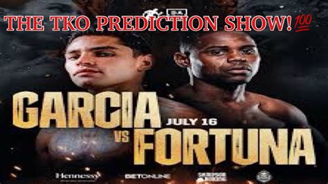 Ryan Garcia Vs Javier Fortuna Arnold Barboza Jr Vs Danielito Zorrilla And Much More Youtube