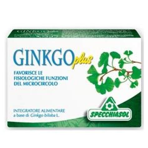 Specchiasol Ginkgo Plus Capsule Integratore Memoria E Microcircolo