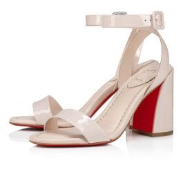 Miss Sabina Mm Strappy Sandals Patent Calf Leather Leche