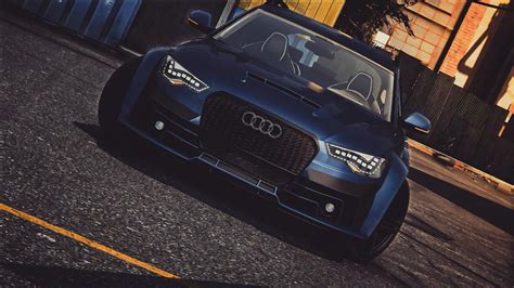 Audi A6 Fnbodykit Add On Tuning Animated Gta5