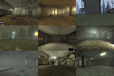 Krea Garry S Mod Steam Workshop Maps Liminal Spaces Source Engine Map High Contrast