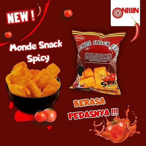 Jual Monde Snack Spicy Tomatto Gr Shopee Indonesia