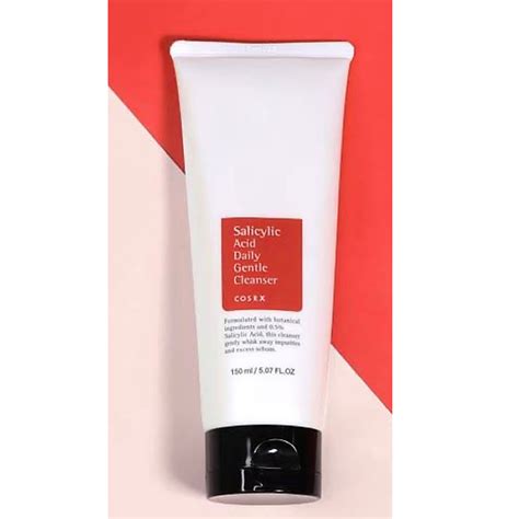 cosrx salicylic acid daily gentle cleanser luxbeauty store