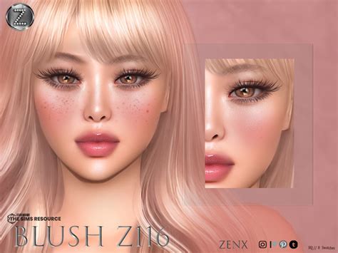 The Sims Resource Zenx Blush Z Hq