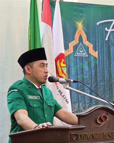 Buka Pra Konferwil Ansor Jateng Gus Sekjend Gaungkan Ansor Satu Komando