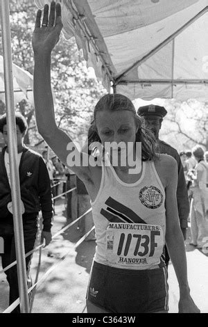 Grete Waitz (NOR) at the 1978 New York City Marathon Stock Photo - Alamy