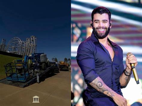 Gusttavo Lima Mostra Megaestrutura Que Est Sendo Montada Para Fest O