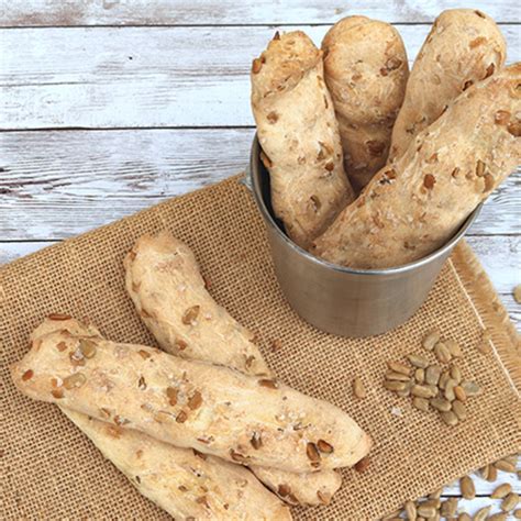 Recetas De Palitos De Pan Con Pipas Para Celiacos Deliciosos Y Sin