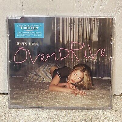 Overdrive Single By Katy Rose Cd Oct V Usa Rare Thirteen