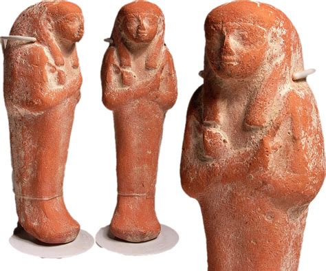 Gyptische Uschebti Statue Figurine Aus Ton Antike Gypten Sammlung