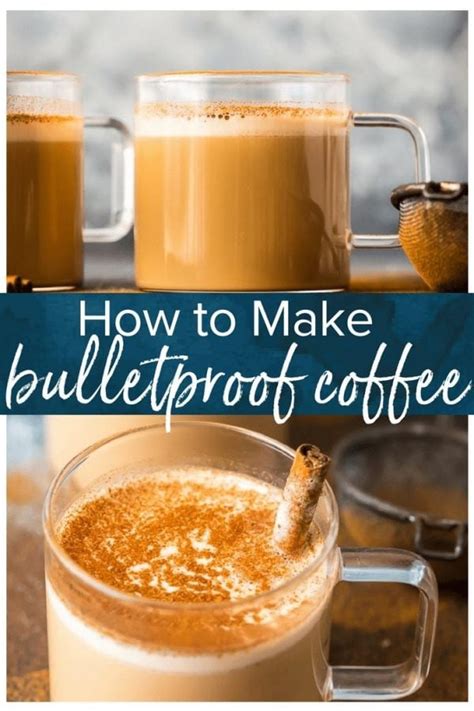 Bulletproof Coffee How To Recipe The Cookie Rookie