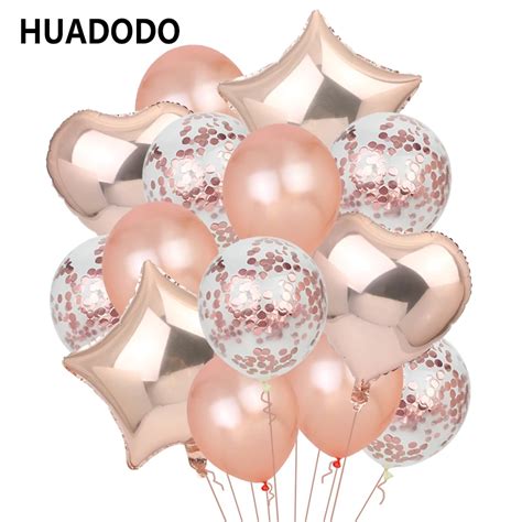 Huadodo R Owe Z Oto Balon Dmuchany Gwiazda Balony Foliowe W Kszta Cie