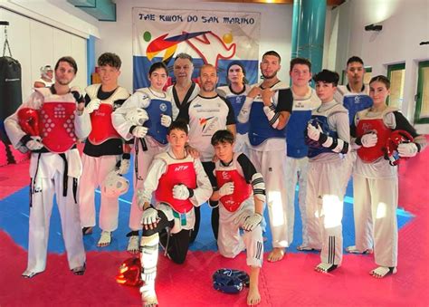 Doppio Appuntamento Per Gli Atleti Del Taekwondo San Marino Titani