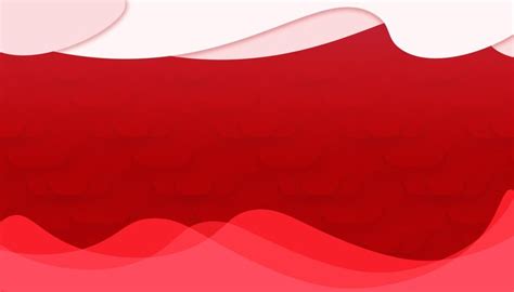 Premium Vector | Red wave background