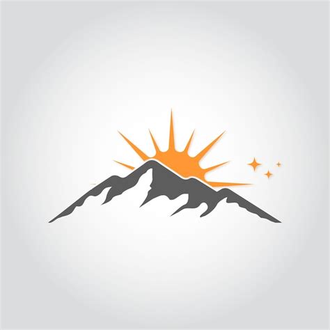 Premium Vector Mountain Logo Design Vector Graphics