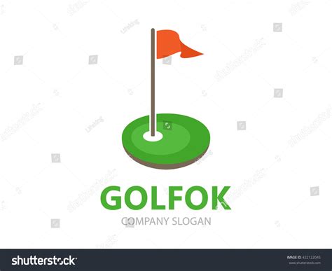 Vector Golf Club Logo Design Stock Vector (Royalty Free) 422122045 ...