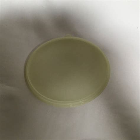 Vintage Tupperware Replacement Lid Clear Natural X 228 7 Seal Concave