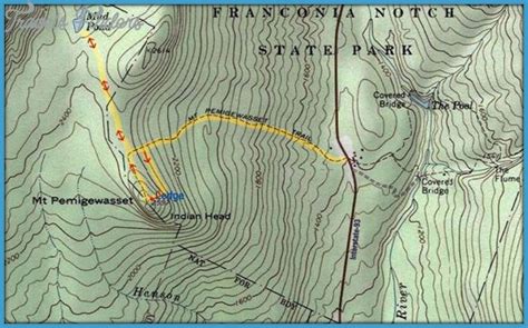 Mt Greylock Hiking Map Travelsfinderscom