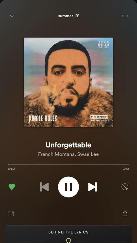 Unforgettable Unforgettable Song Songs French Montana