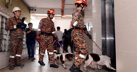 Anjing Pengesan K9 Ke Lokasi Kebakaran Flat Sri Sabah Bantu Siasatan