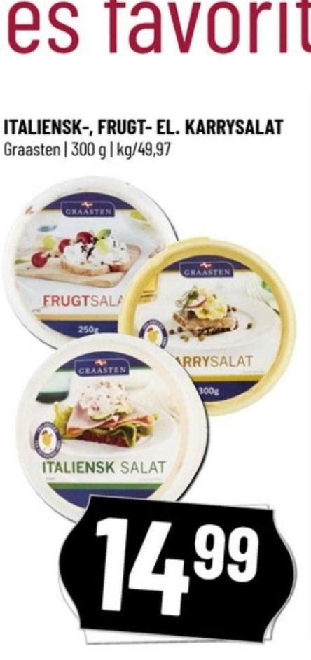 Graasten Italiensk Salat L Vbjerg November Alle Tilbudsavis