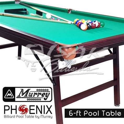 Jual Promo Spesial Murrey Pool Table 6 Ft Phoenix Meja Billiard