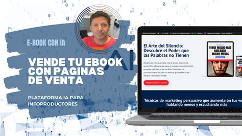 Vende tu E Book con Páginas de Venta Inteligencia Artificial y