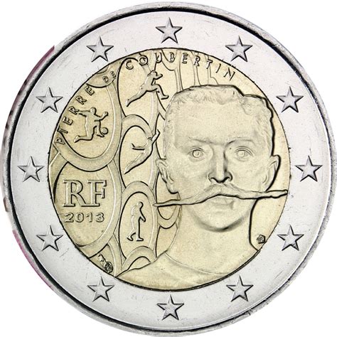 France 2 Euro 2013 150th Anniversary Of Pierre De Coubertin S Birth