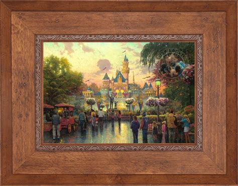 Disneyland Th Anniversary Thomas Kinkade Gallery Of Murfreesboro