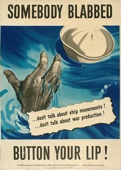 Vintage OPSEC posters : r/opsec