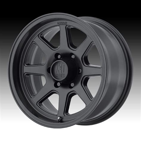 KMC XD Series XD301 Turbine Satin Black Custom Wheels Rims XD Series