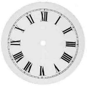 Clock Repair & Replacement Parts - Dials & Related - Metal Dials ...