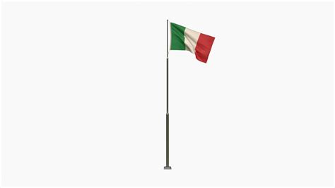 Animated Italy Flag 3d Model Turbosquid 1794819