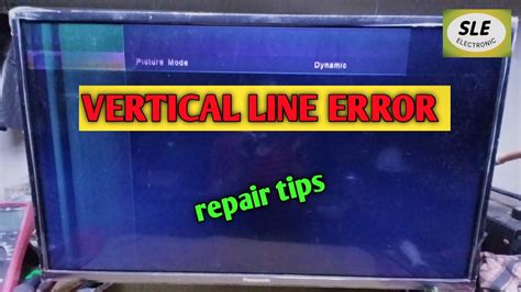 How To Fix Led Tv Vertical Line In Under 3 Minutes Panel Repair Led