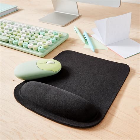 Ergonomic Mouse Pad - Black - Kmart