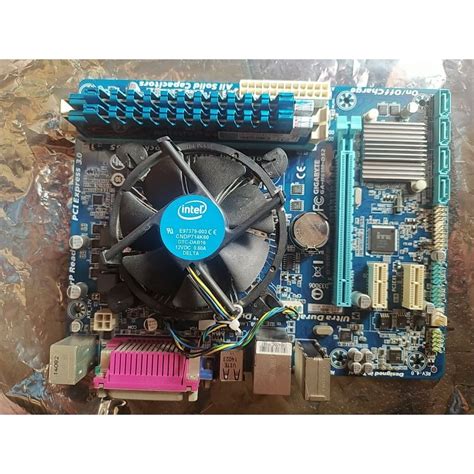 Main Gigabyte GA H61M DS2 hàng cũ tháo máy Bo mạch chủ Gigabyte H61M