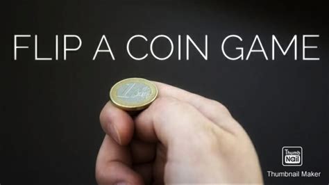 flip a coin game with html5+js - YouTube