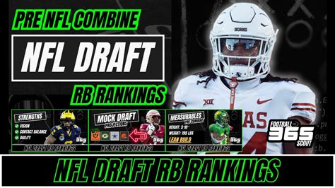 Nfl Draft Position Rankings Top Running Backs Pre Nfl Combine