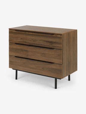 Buy Ankhara Chest Of Drawers In Natural Oak And Rattan From The Made