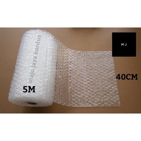 Jual Bubble Wrap Plastik Gelembung Potongan Lembaran Ukuran M X Cm