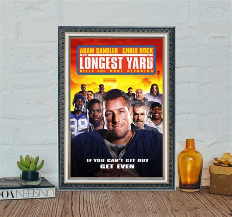 The Longest Yard Movie Poster, the Longest Yard Classic Poster, Canvas ...