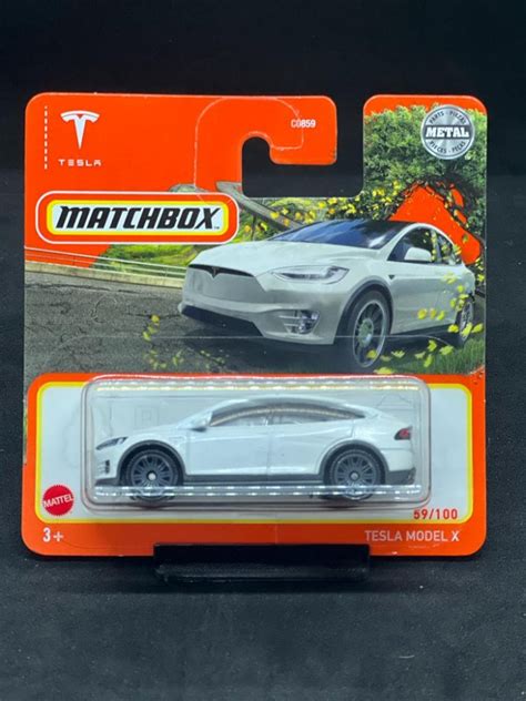 Matchbox Tesla Model X White Carshoping