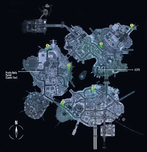 All Firefly Locations Arkham Knight