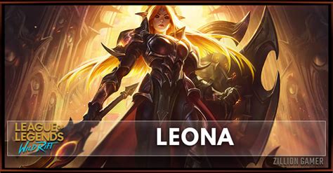 LoL Wild Rift Leona Build, Runes, Abilities, & Matchups - zilliongamer