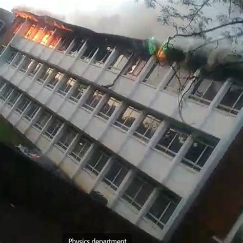 Fire destroys University of Zimbabwe campus block - Zimbabwe News Now